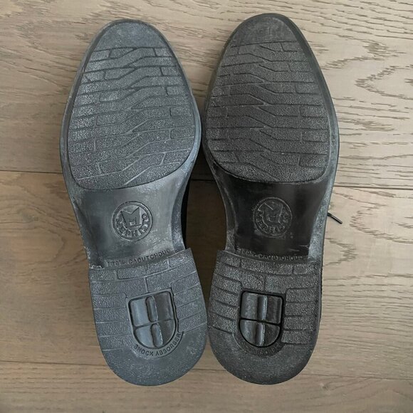 Mephisto Marlon Air-Jet Genuine Leather Lace Up Shoes Black Made in France 8.5 - Picture 5 of 13